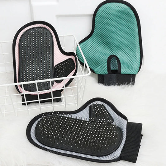 Pet Bath Massage Gloves
