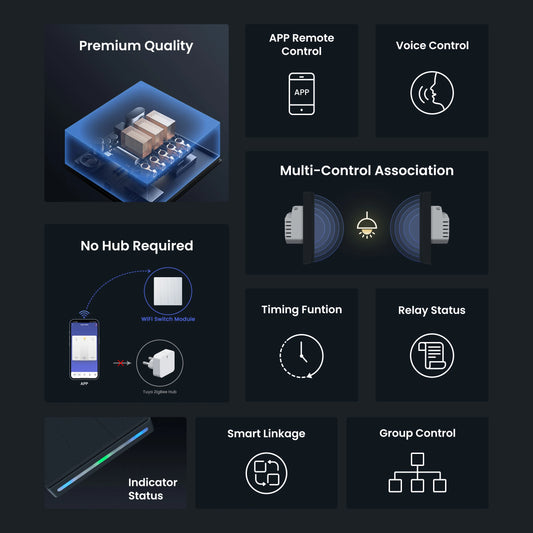 Smart WiFi Wall Light Switch