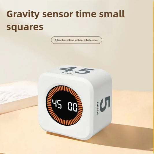 Gravity Sensor Productivity Timer Cube