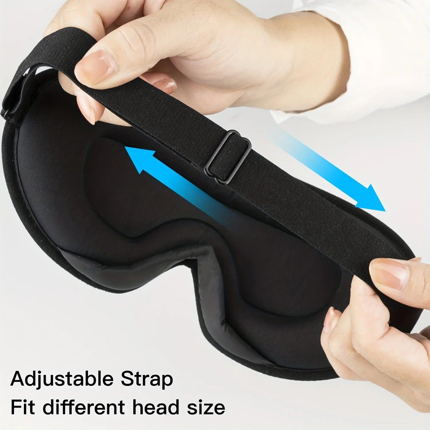 3D Contoured Sleep Mask with Earplugs