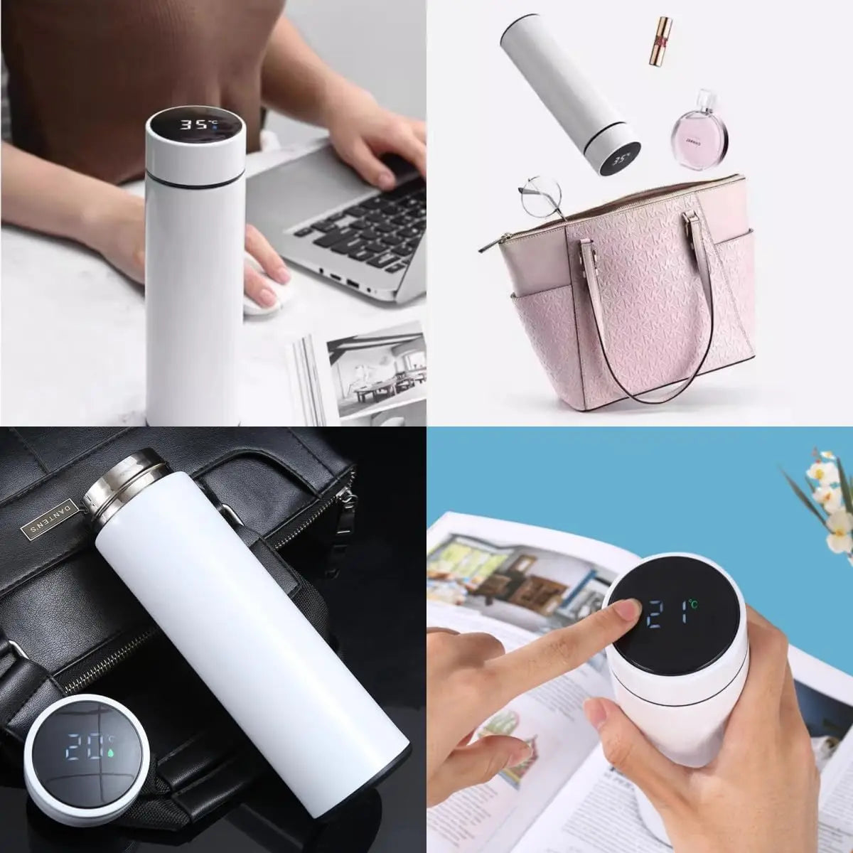 Smart Temperature Display Thermos Bottle