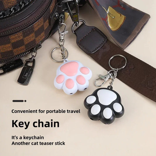 Rechargeable Paw Print Laser Cat Toy