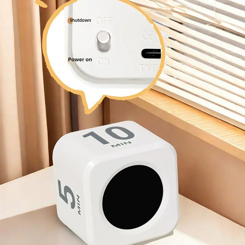 Gravity Sensor Productivity Timer Cube