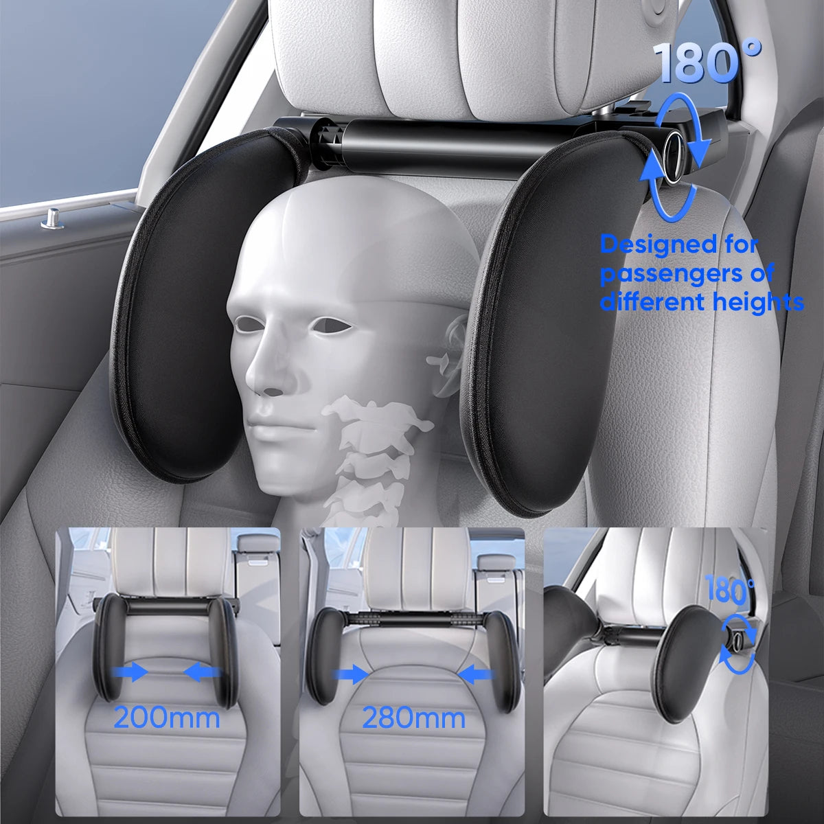 Car Headrest Pillow
