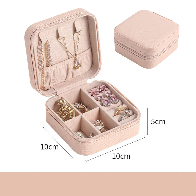 Portable Jewelry Organizer Box
