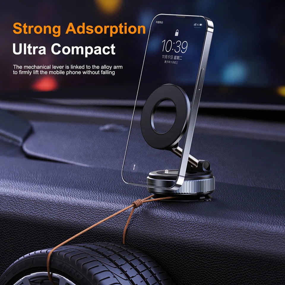 Versatile Magnetic Car Phone Holder