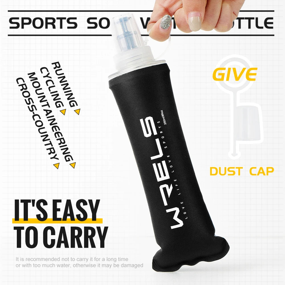 Collapsible Soft Flask Water Bottle