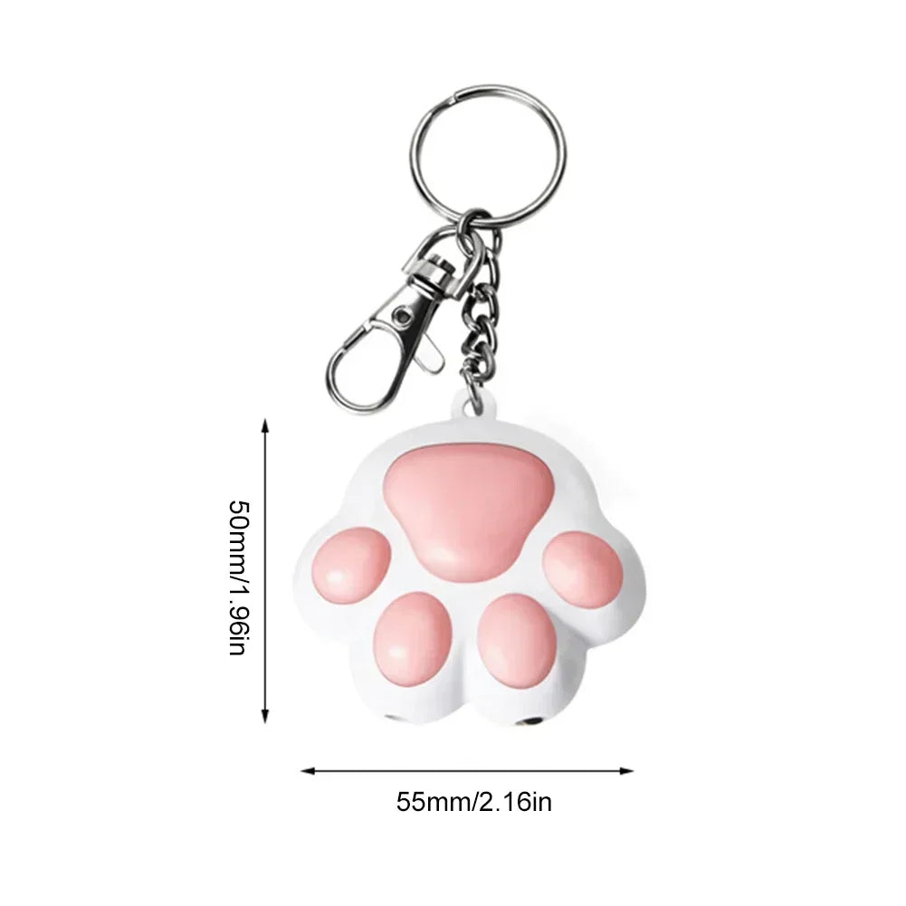 Rechargeable Paw Print Laser Cat Toy