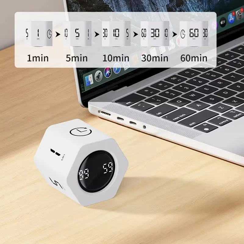 Gravity Sensor Productivity Timer Cube