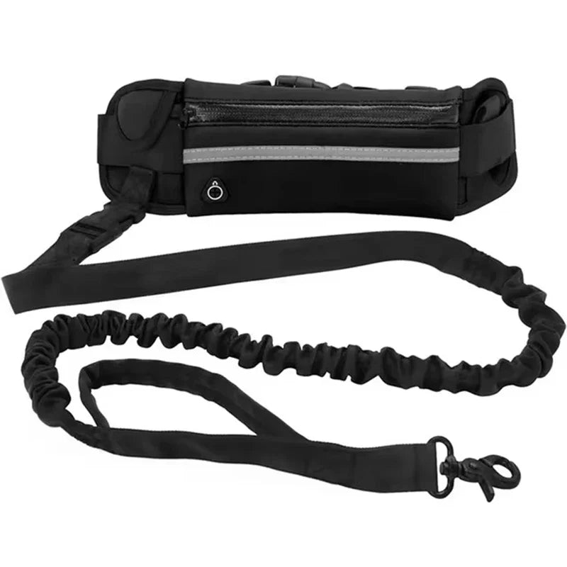 Hands-Free Dog Leash with Waist Bag