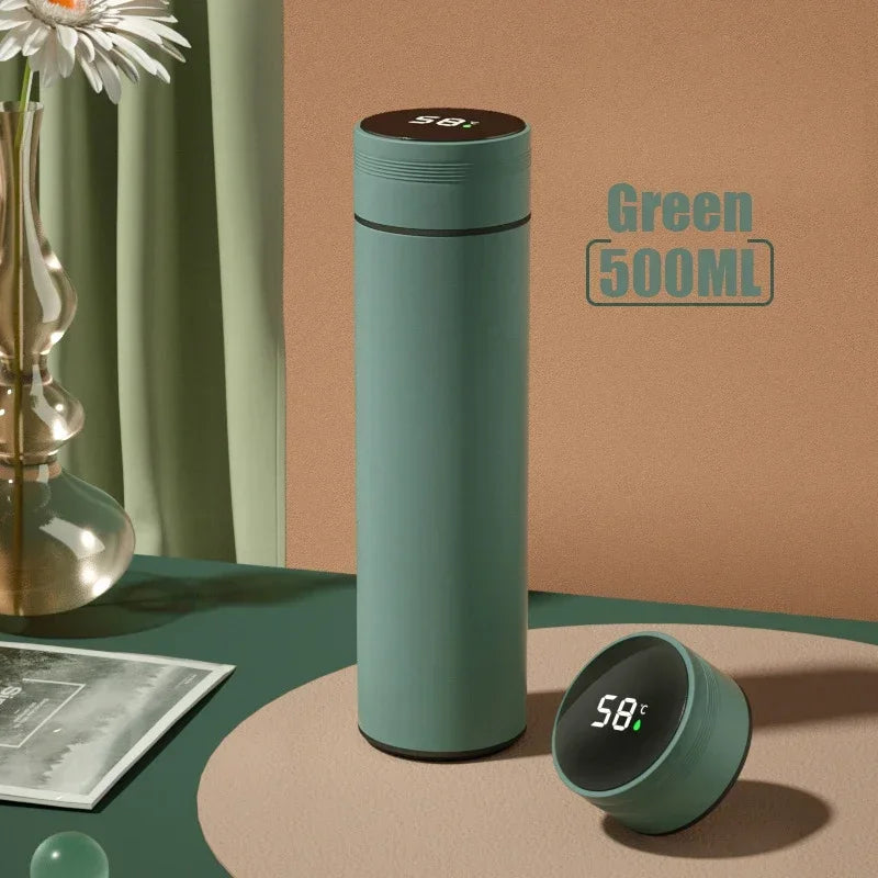 Smart Temperature Display Thermos Bottle