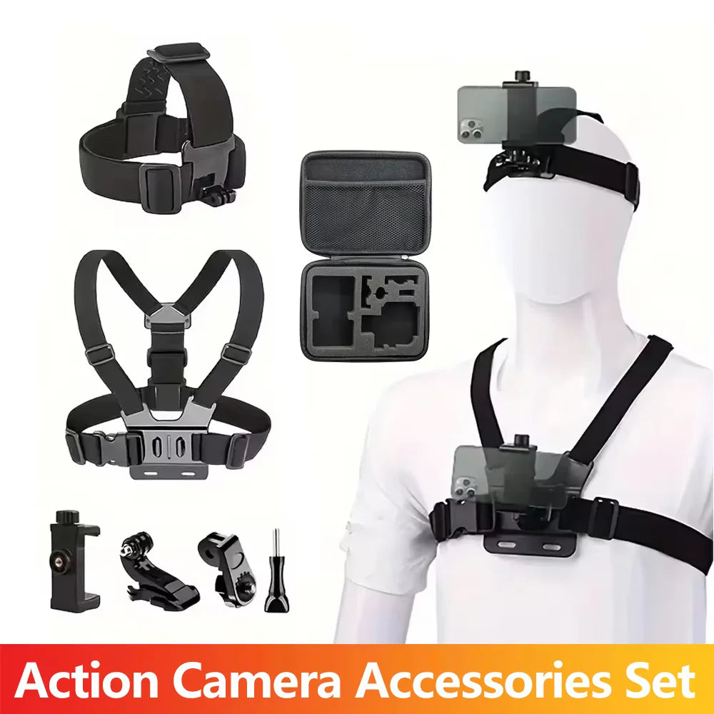 7-in-1 Action Camera Accessories Set