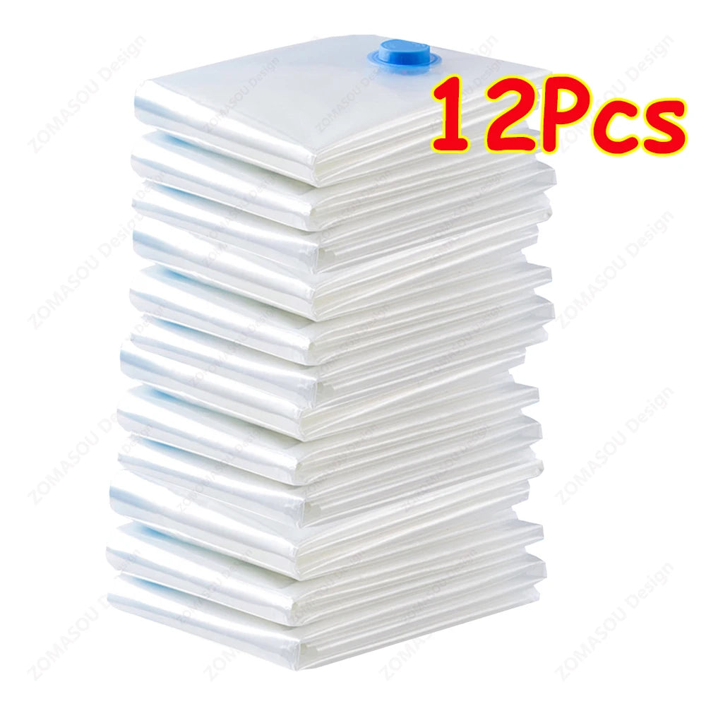 Reusable Vacuum Storage Bags with Hand Pump