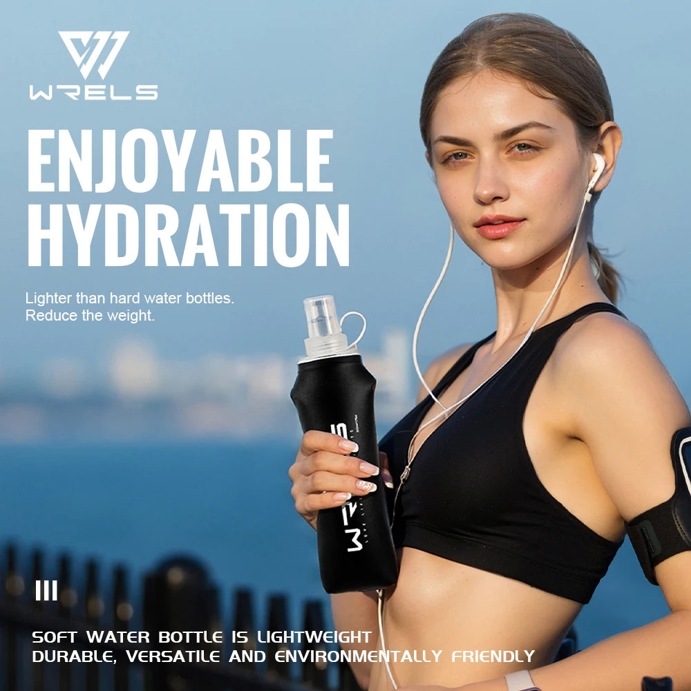 Collapsible Soft Flask Water Bottle