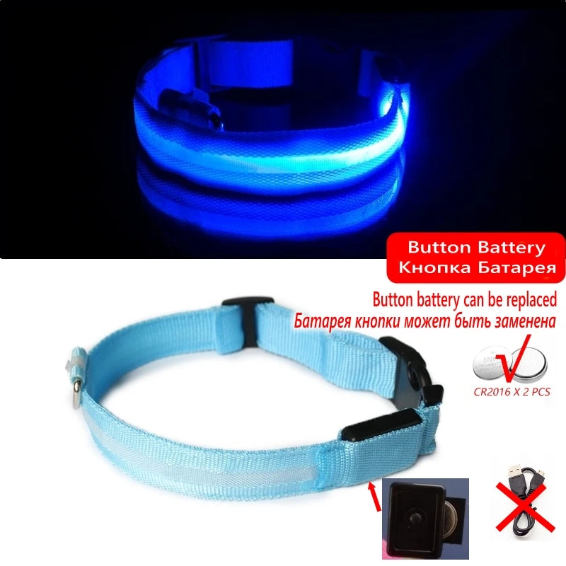 LED Dog Collar Light