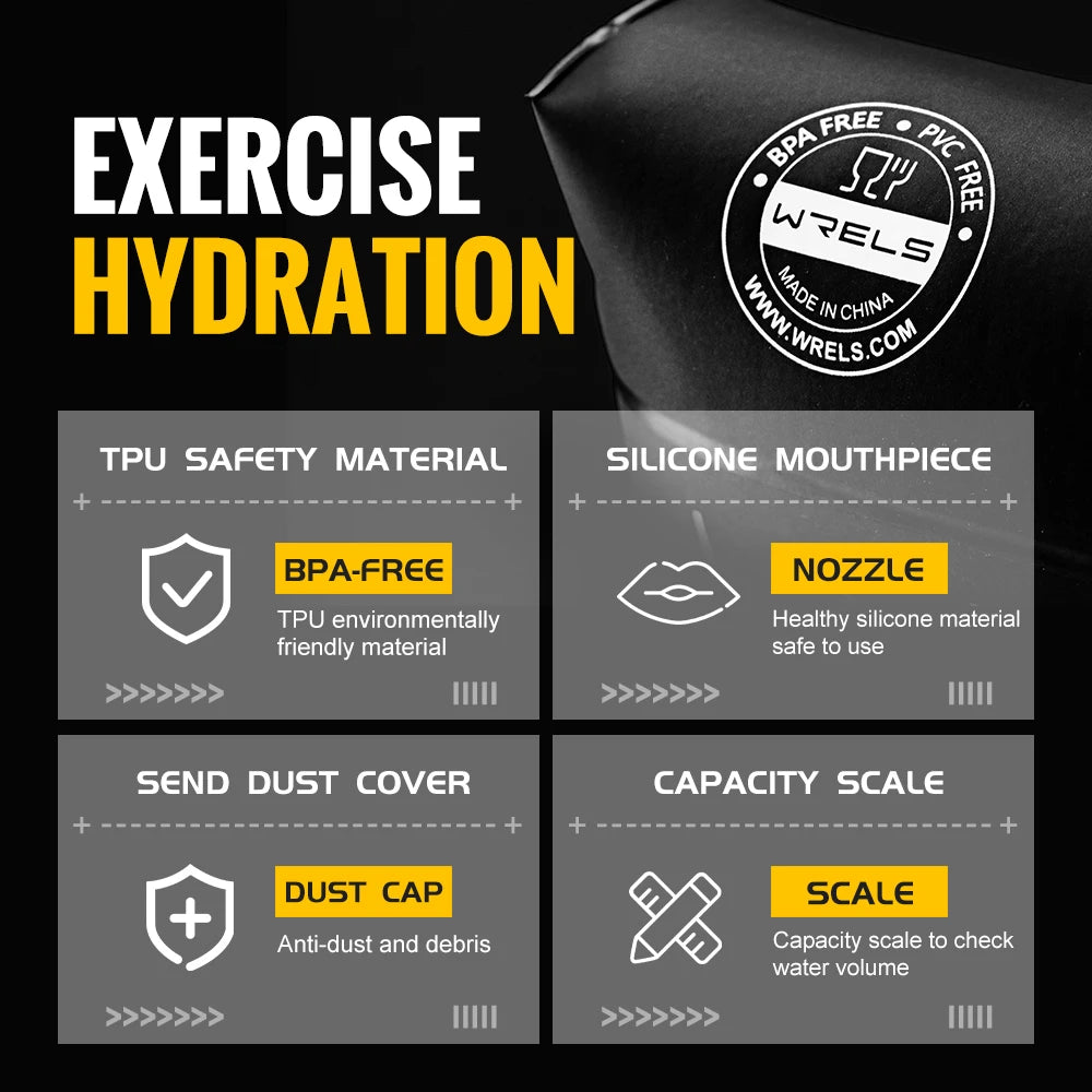 Collapsible Soft Flask Water Bottle