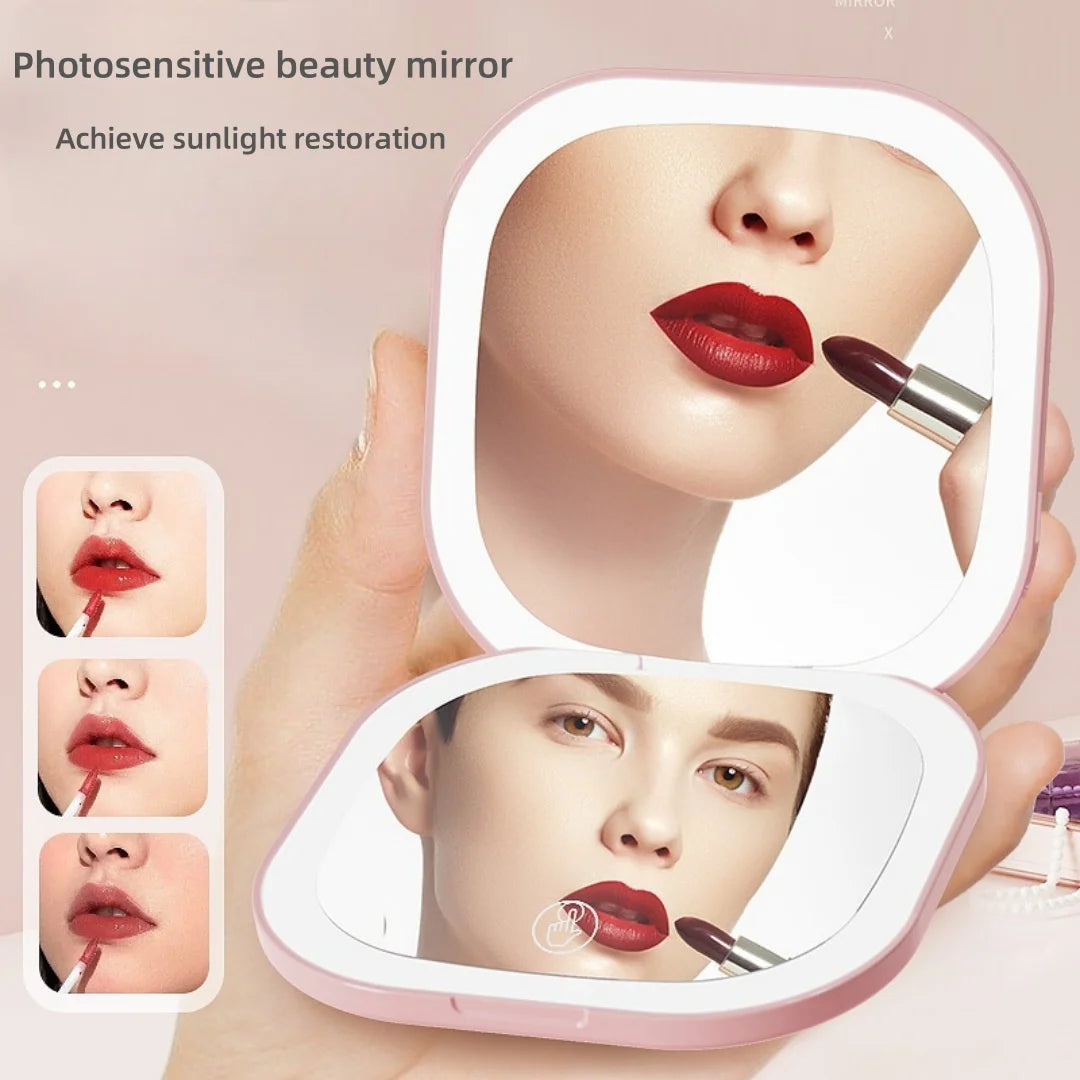 LED Portable Makeup Mirror