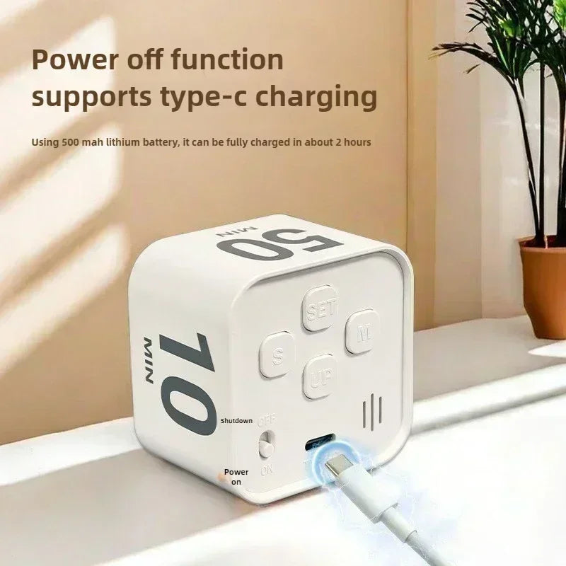 Gravity Sensor Productivity Timer Cube