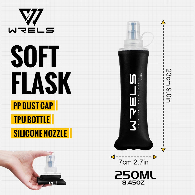 Collapsible Soft Flask Water Bottle