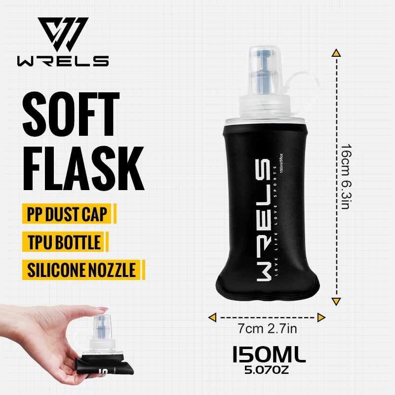 Collapsible Soft Flask Water Bottle