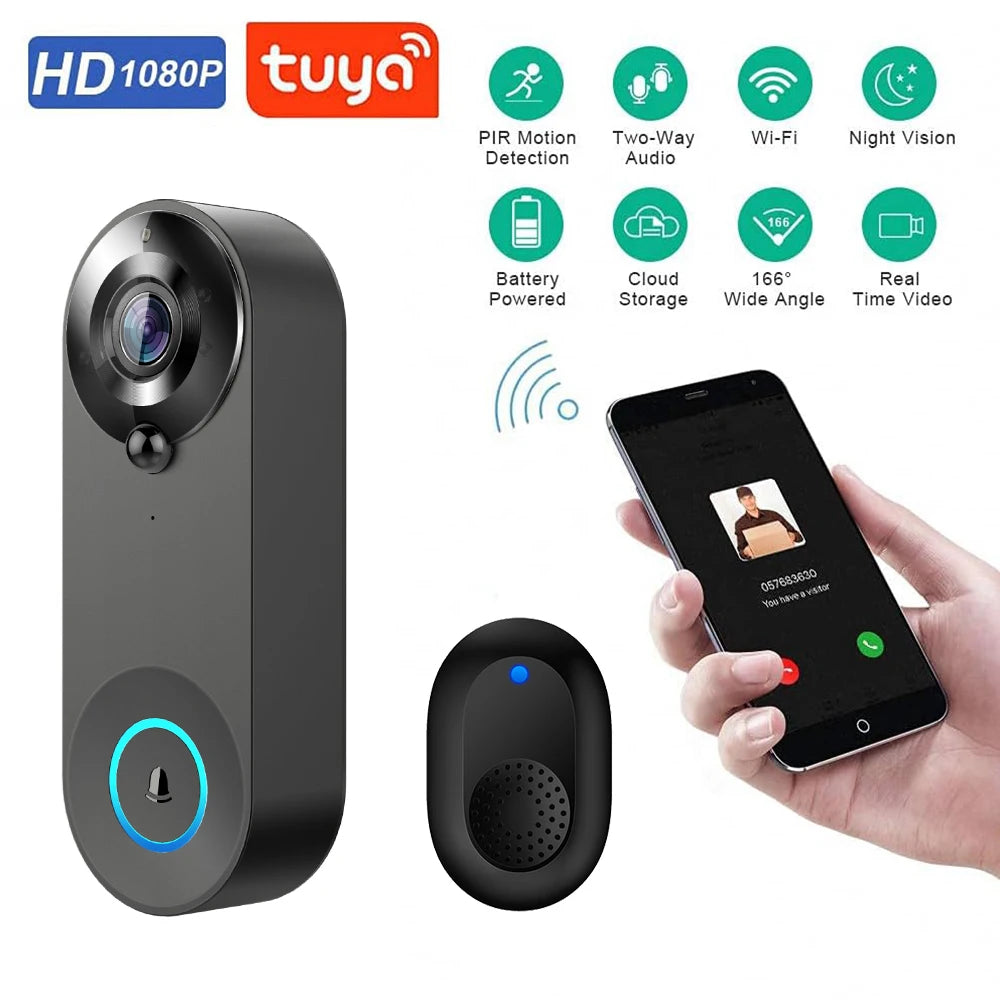 Wireless Smart Video Doorbell