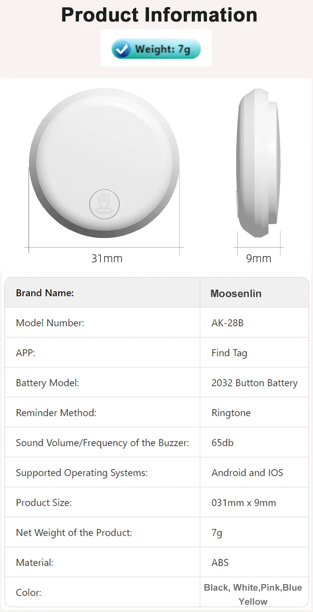 Smart Bluetooth GPS Tracker