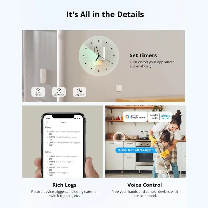 Mini R4 Matter Smart WiFi Switch