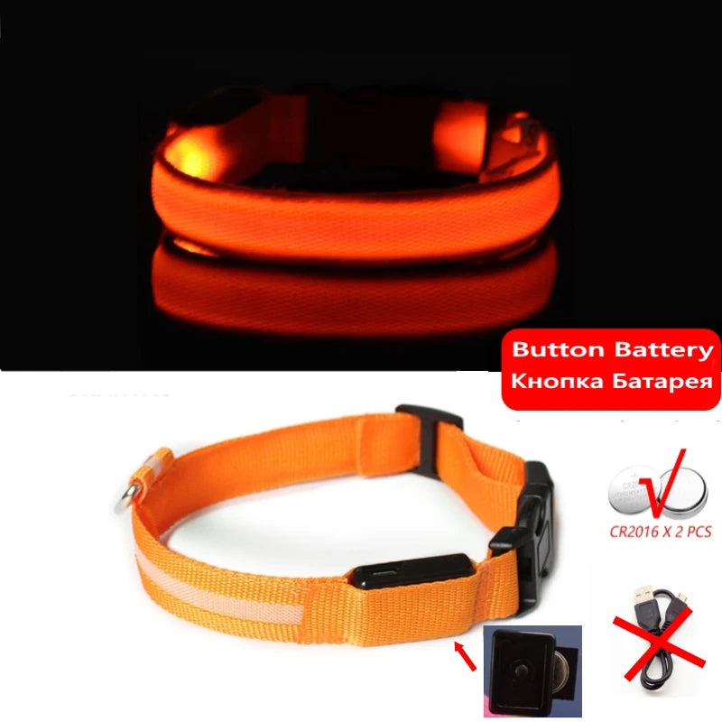 LED Dog Collar Light