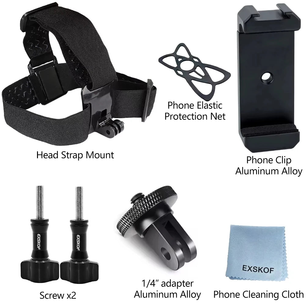 7-in-1 Action Camera Accessories Set