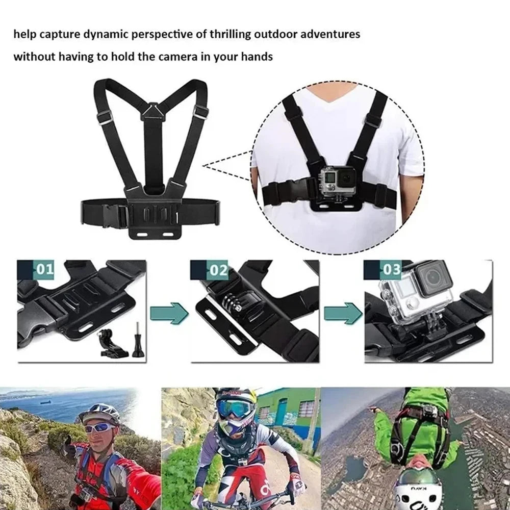 7-in-1 Action Camera Accessories Set