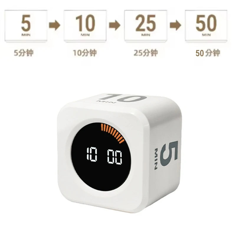 Gravity Sensor Productivity Timer Cube