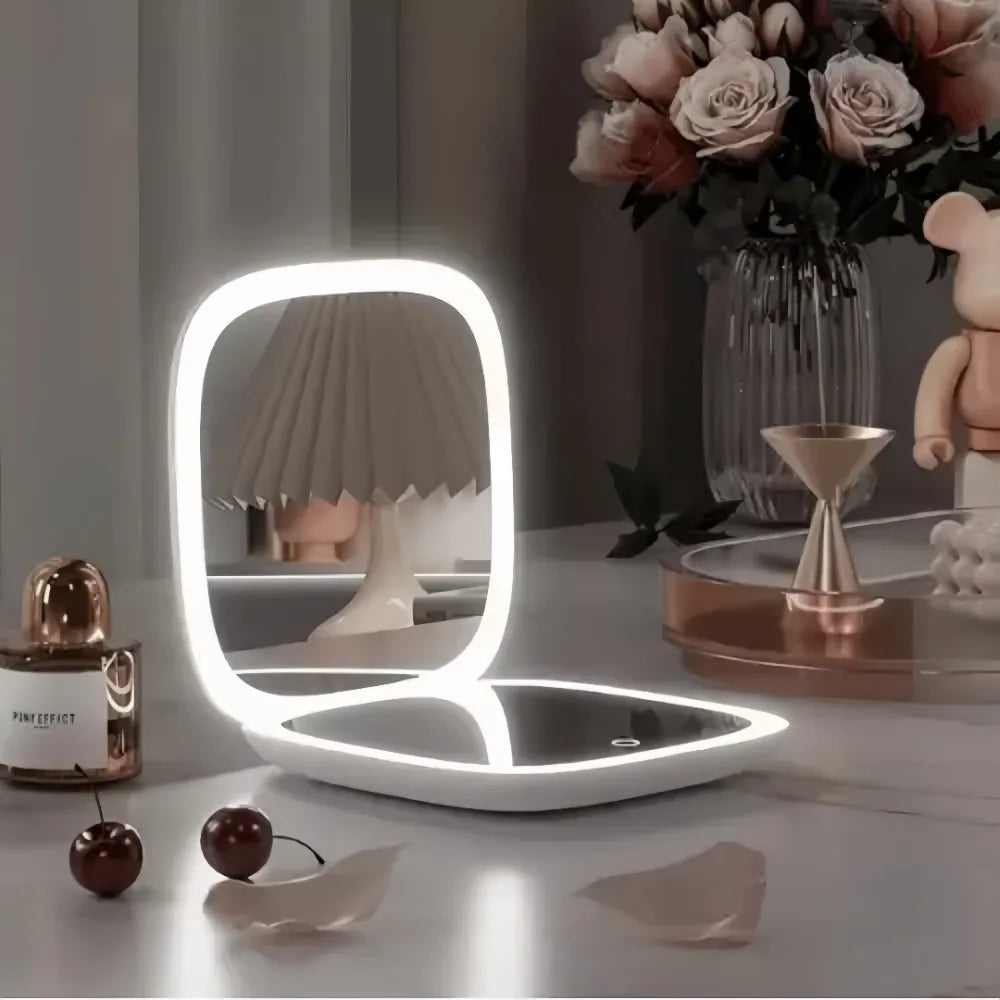 LED Portable Makeup Mirror