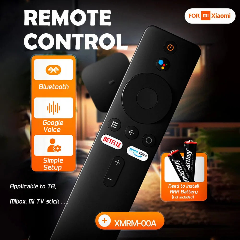 Bluetooth Voice Remote Control for Smart TV & MI Box